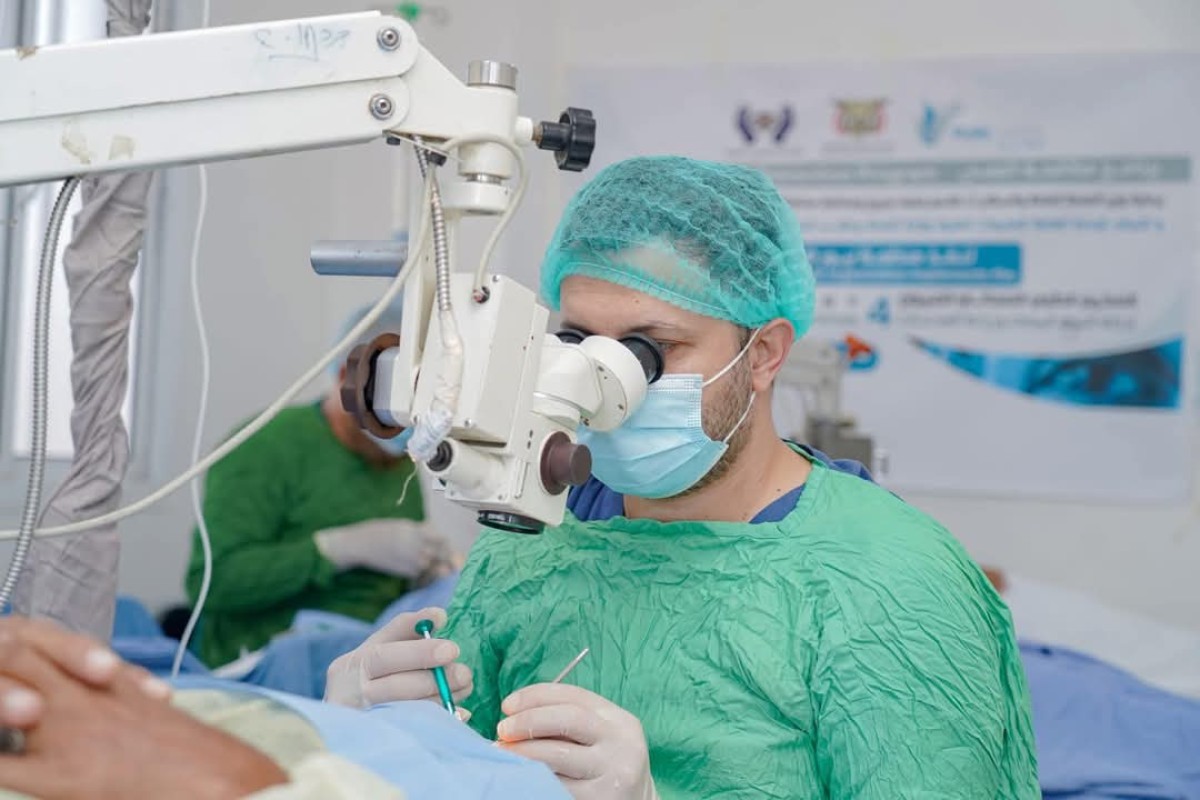 Conclusion of Ahwar Medical Camp in Abyan: 200 successful cataract removal and lens implant operations