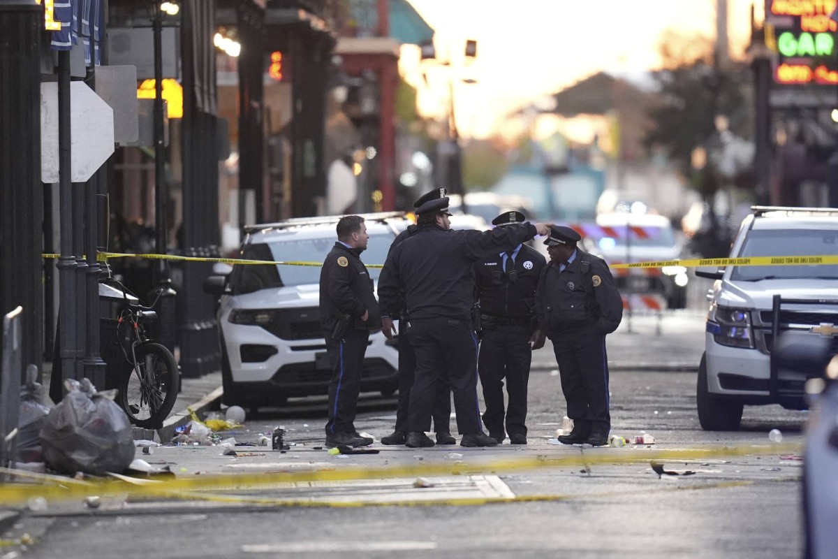 10 killed in a car-ramming attack in New Orleans... and the FBI is investigating a “terrorist act”