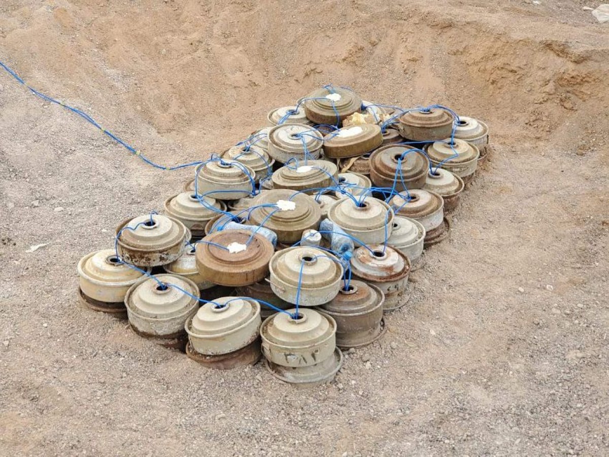 "مسام" يتلف 1063 قطعة غير منفجرة من مخلفات الحرب في باب المندب