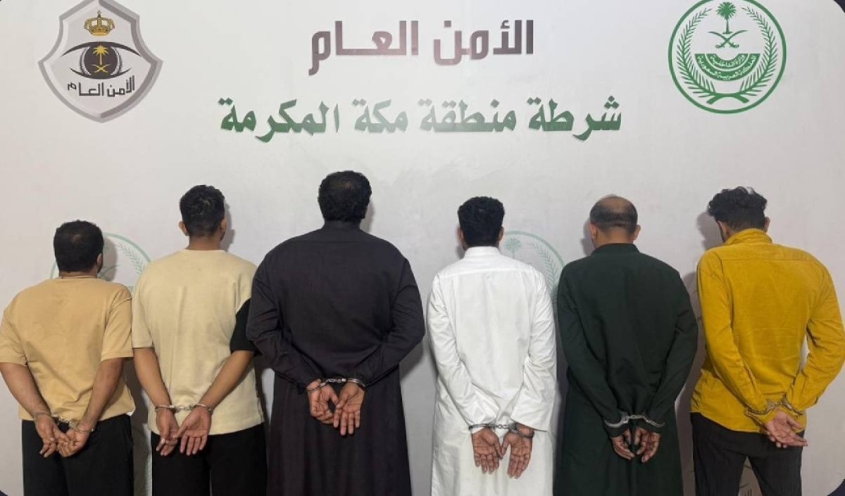 الشرطة السعودية تقبض على 6 يمنيين لارتكابهم حادثة سطو على محل تجاري