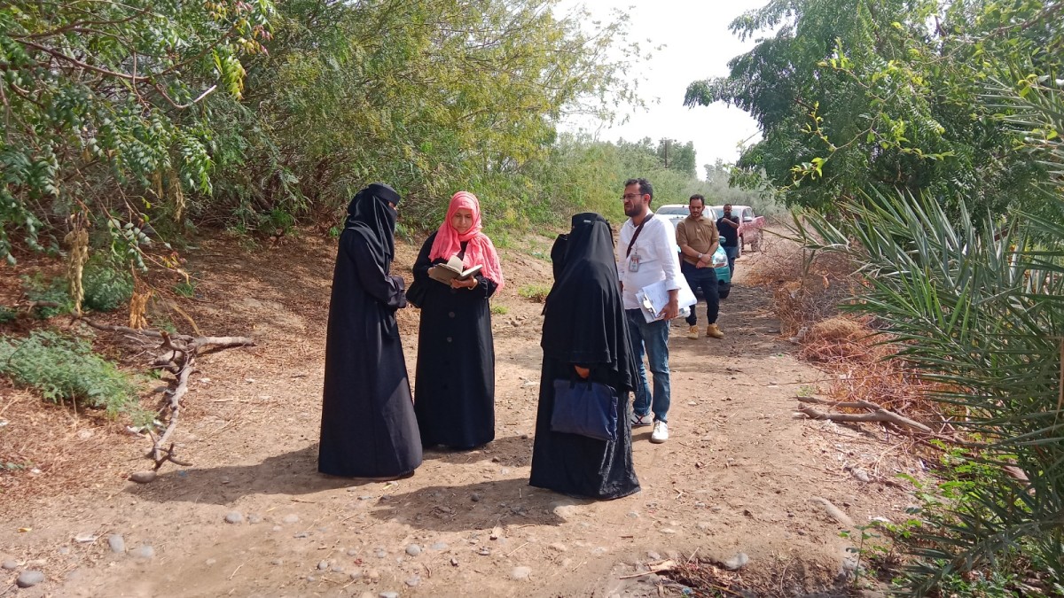 The National Committee investigates violations in camps for displaced people in Lahj
