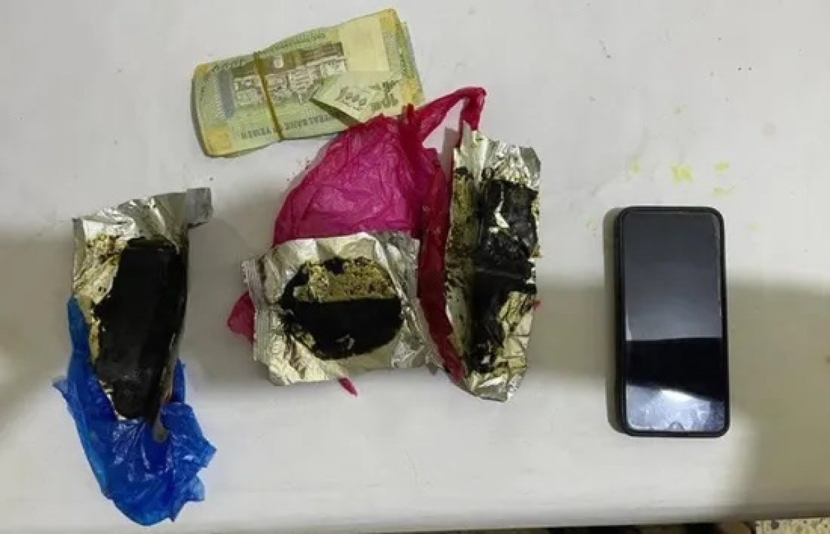 A drug dealer was arrested with half a kilo of hashish in Mukalla