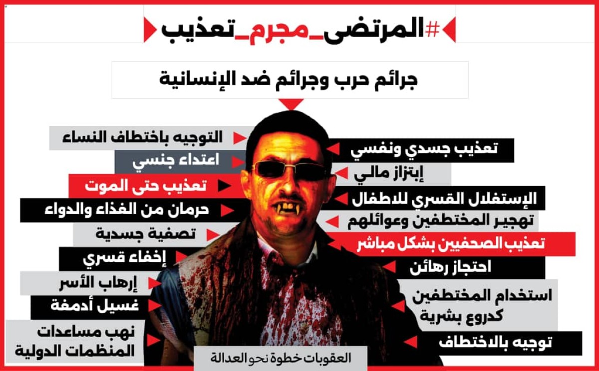 المرتضى: المشرف العام على السجون الحوثية ومعذب الأطفال والنساء والصحفيين