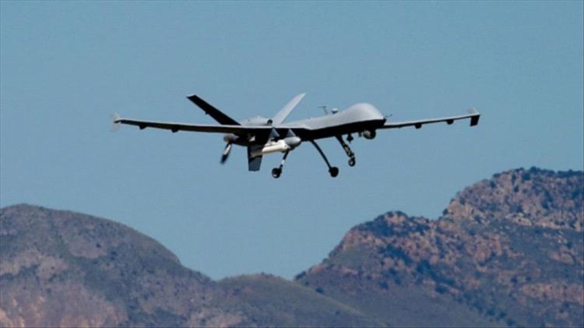 A fibruman aircraft targeting an area in Shabwa