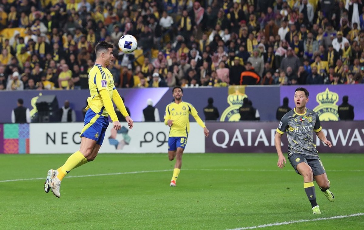 النصر يكتسح الوصل في ليلة استثنائية لرونالدو بدوري النخبة