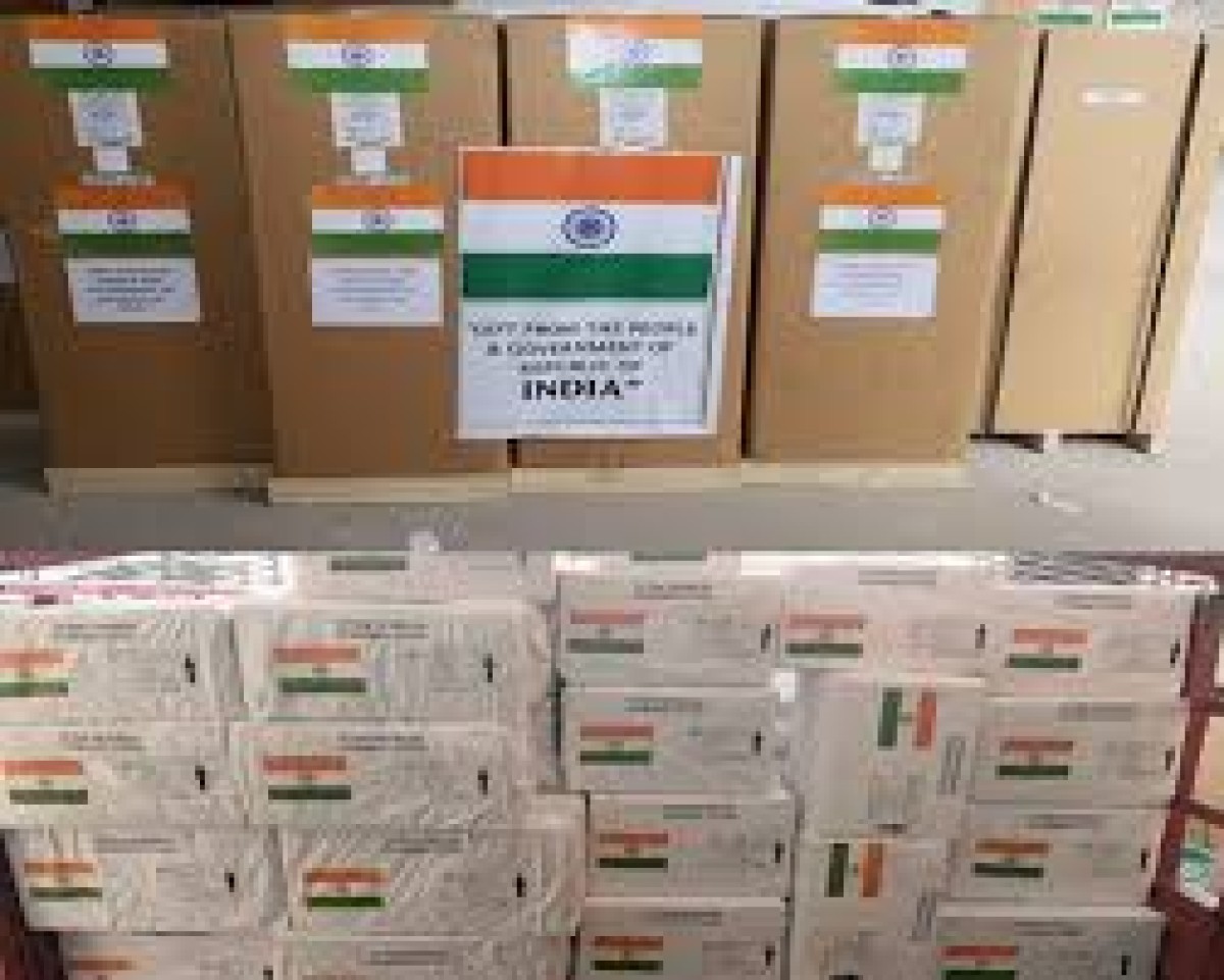 India provides a shipment of medicines as aid to Yemen