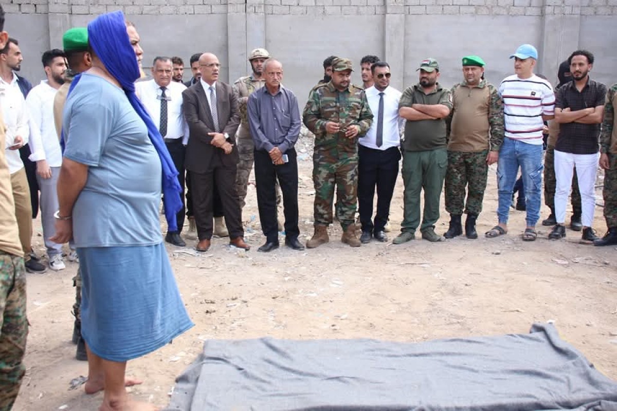 تنفيذ حكم الإعدام في جنوب عدن بحق المدان محمد عبادي صالح حمود