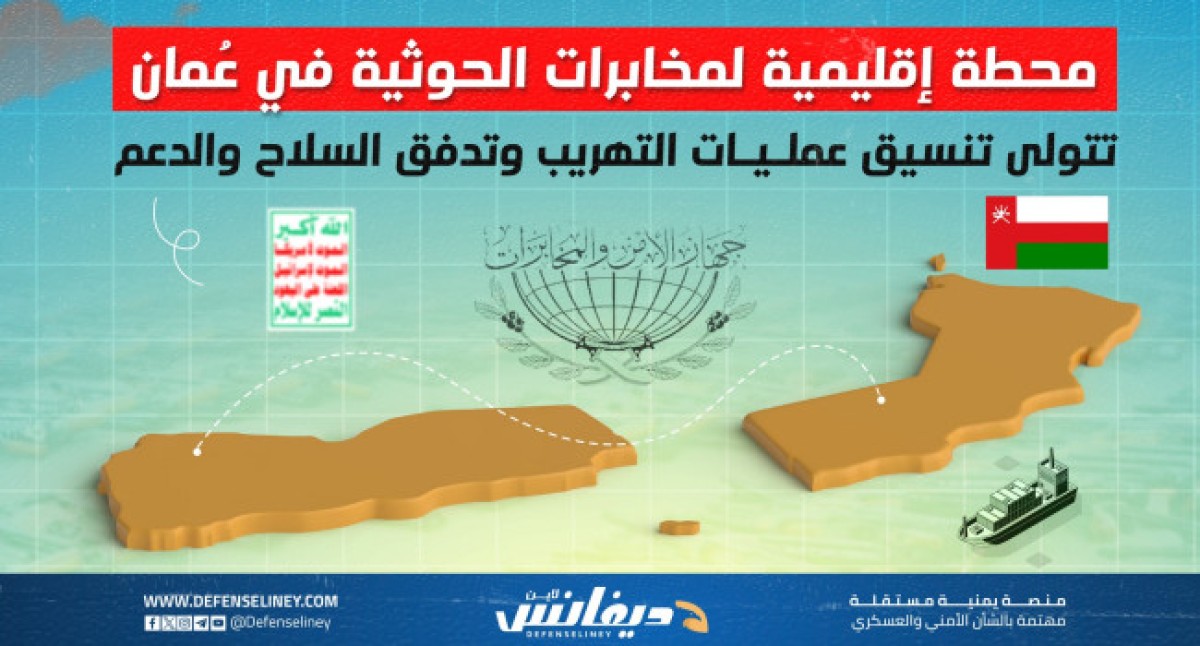 تقرير استخباراتي يكشف عن وجود محطة حوثية لتنسيق عمليات التهريب في سلطنة عمان