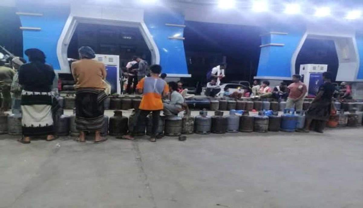 The continuation of the gas absence crisis in the capital, Aden
