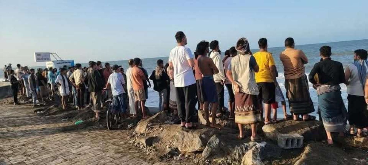 The death of four people drowned in the Hodeidah Corniche