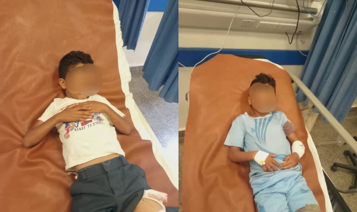 تعز.. إصابة طفلين في الوازعية بانفجار مقذوف من مخلفات مليشيا الحوثي