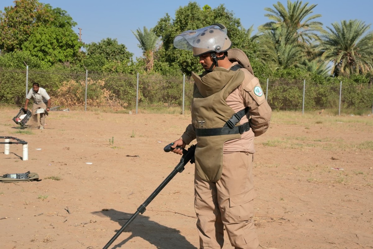 "Pore" enhances the readiness of his engineering team in Marib and Aden with intense exercises to ensure the safety of mines