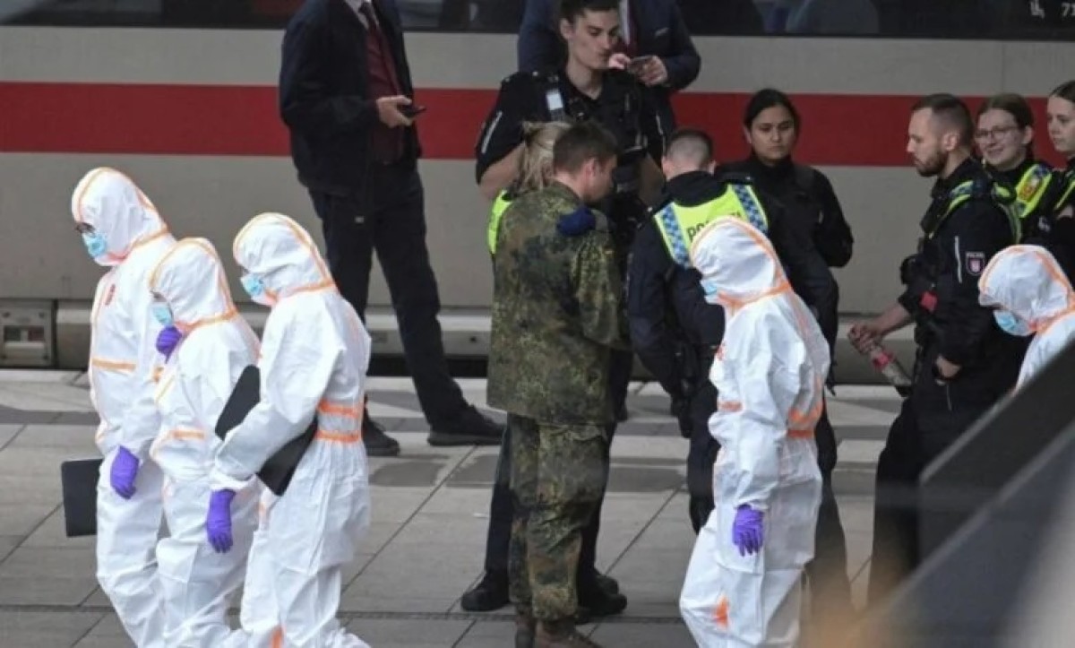 18 injured after an attack with a knife in Hamburg