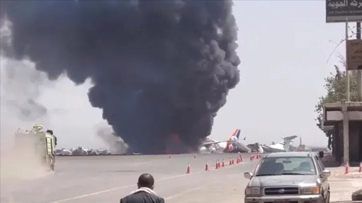 الكشف عن تفاصيل اللحظات الأخيرة لقصف وتدمير آخر طائرة في مطار صنعاء